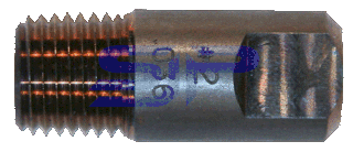 ¼"NPT rondstraal MNPT nozzles